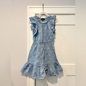 Nautica girls chambray dress, size 6X